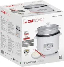 Clatronic Cuiseur À Riz Et Cuit-Vapeur Rk 3566